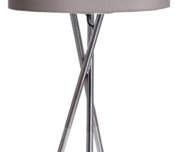 Habitat Tripod Floor Lamp - Grey And Chrome -Habitat Store 9132742 R Z003A