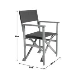 Habitat Folding Wooden Director Chair - White 11 Habitat Folding Wooden Director Chair - White -Habitat Store 9135220 R E001