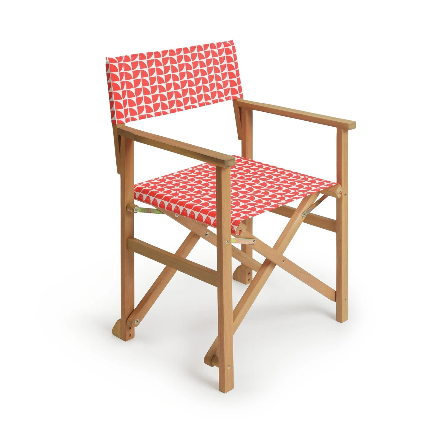 Habitat Folding Wooden Director Chair - White 1 Habitat Folding Wooden Director Chair - White
