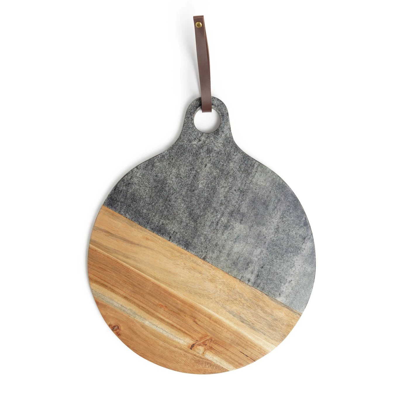 Habitat Acacia Circular Marble Chopping Board 1 Habitat Acacia Circular Marble Chopping Board