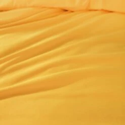 Habitat Stonewashed Cotton Plain Mustard Bedding Set -Double 12 Habitat Stonewashed Cotton Plain Mustard Bedding Set -Double -Habitat Store 9189252 R Z003C