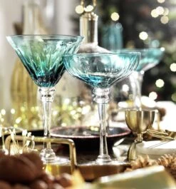 Habitat Japonica Set Of 4 Champagne Coupe -Habitat Store 9196142 R Z002C