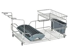 Habitat 2 Tier Deluxe Dish Rack 7 Habitat 2 Tier Deluxe Dish Rack -Habitat Store 9200131 R Z006A