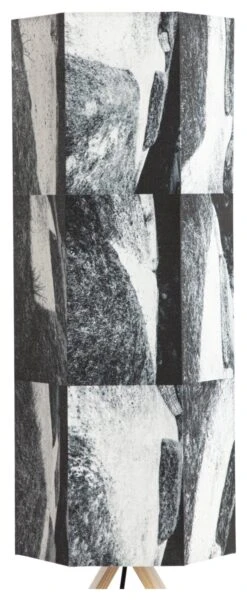 Habitat Whiteleaf Printed Column Floor Lamp - Black & White 17 Habitat Whiteleaf Printed Column Floor Lamp - Black & White -Habitat Store 9201910 R Z005A