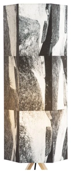 Habitat Whiteleaf Printed Column Floor Lamp - Black & White 18 Habitat Whiteleaf Printed Column Floor Lamp - Black & White -Habitat Store 9201910 R Z006A