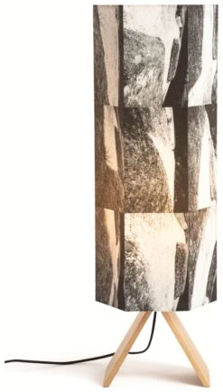 Habitat Whiteleaf Printed Column Floor Lamp - Black & White 19 Habitat Whiteleaf Printed Column Floor Lamp - Black & White -Habitat Store 9201910 R Z008A