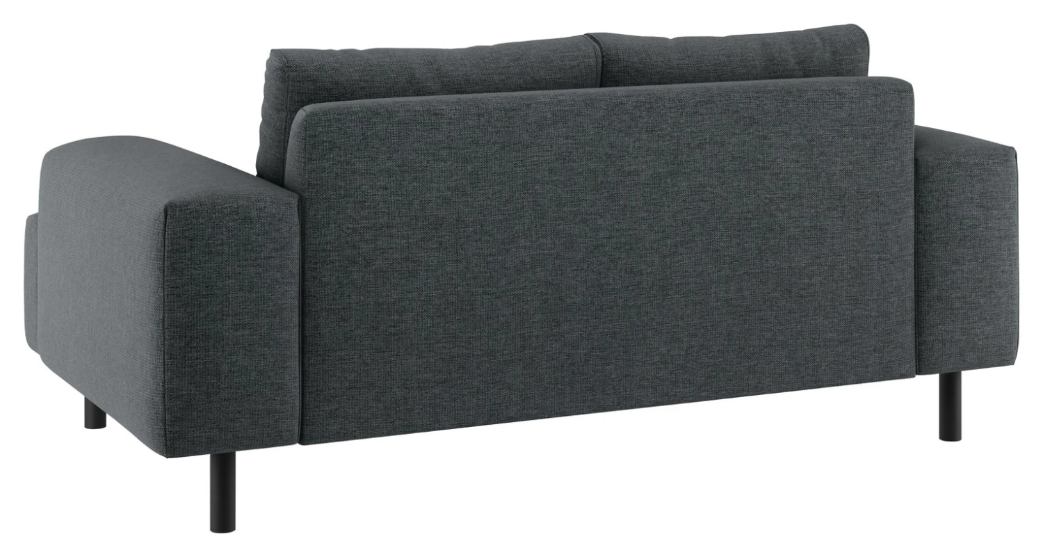 Habitat Julien Fabric 2 Seater Sofa - Dallas Grey 4 Habitat Julien Fabric 2 Seater Sofa - Dallas Grey - Image 4
