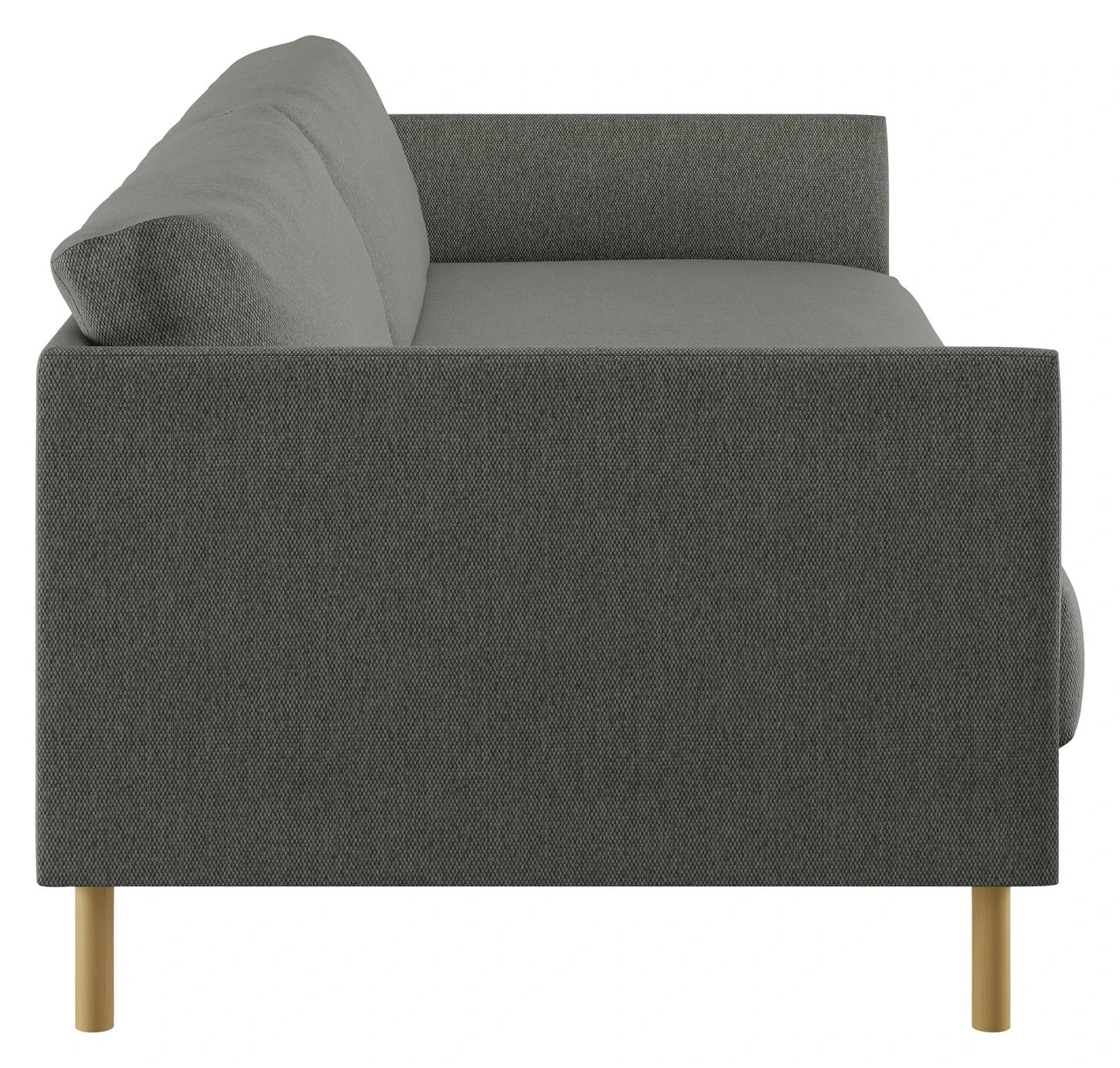 Habitat Hyde 3 Seater Fabric Sofa Bed - Charcoal 5 Habitat Hyde 3 Seater Fabric Sofa Bed - Charcoal - Image 5