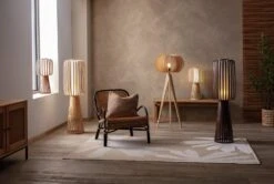 Habitat Achille Bamboo Table Lamp - Natural & White 15 Habitat Achille Bamboo Table Lamp - Natural & White -Habitat Store 9202256 R Z004C