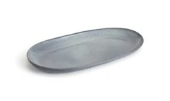 Habitat Evora Stoneware Serving Platter - Blue 9 Habitat Evora Stoneware Serving Platter - Blue -Habitat Store 9203671 R Z003A