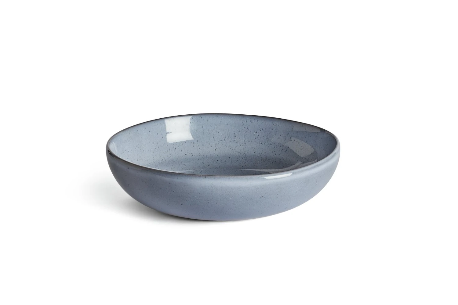 Habitat Evora Stoneware Serving Bowl - Blue 1 Habitat Evora Stoneware Serving Bowl - Blue