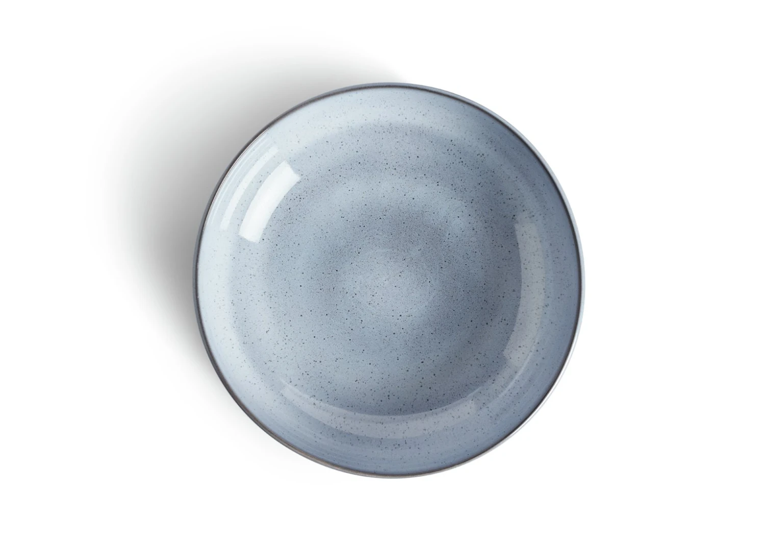 Habitat Evora Stoneware Serving Bowl - Blue 4 Habitat Evora Stoneware Serving Bowl - Blue - Image 4