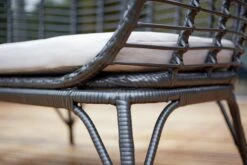 Habitat Kora 2 Seater Egg Bench - Black 11 Habitat Kora 2 Seater Egg Bench - Black -Habitat Store 9210822 R Z002C