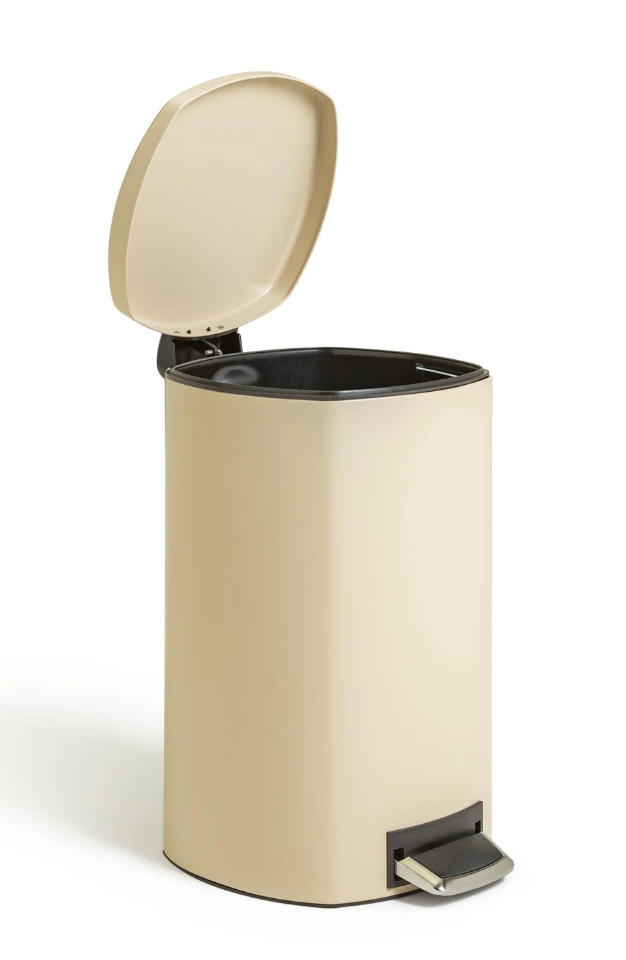 Habitat 50 Litre Pedal Bin - Cream 3 Habitat 50 Litre Pedal Bin - Cream - Image 3