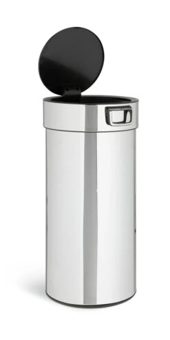 Habitat 30 Litre Round Touch Op Bin - Silver 7 Habitat 30 Litre Round Touch Op Bin - Silver -Habitat Store 9211254 R Z002A