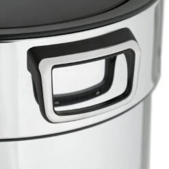 Habitat 30 Litre Round Touch Op Bin - Silver 8 Habitat 30 Litre Round Touch Op Bin - Silver -Habitat Store 9211254 R Z003A