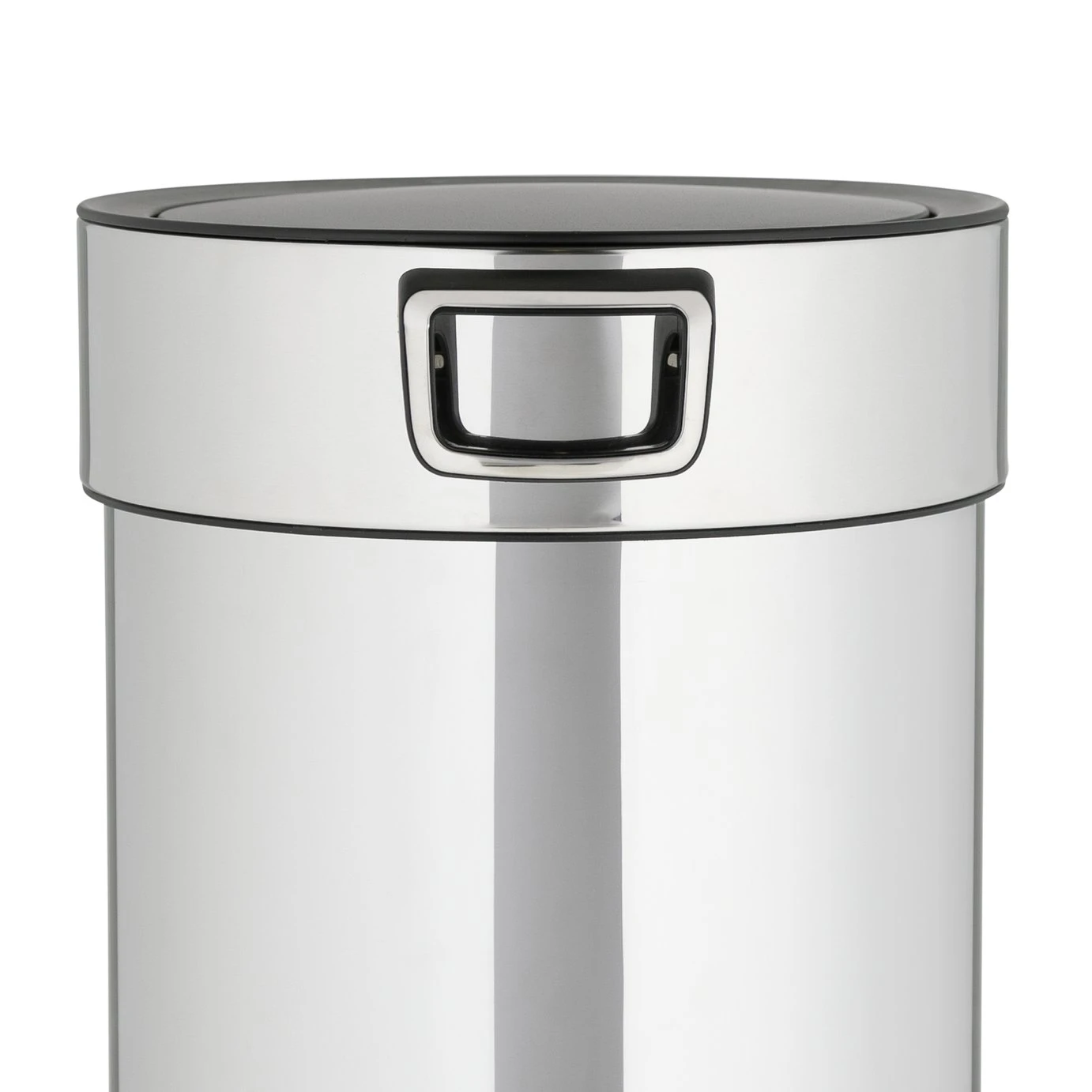 Habitat 30 Litre Round Touch Op Bin - Silver 5 Habitat 30 Litre Round Touch Op Bin - Silver - Image 5