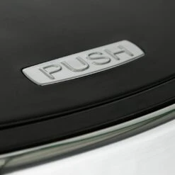 Habitat 30 Litre Square Touch Top Bin - Silver -Habitat Store 9212569 R Z003A