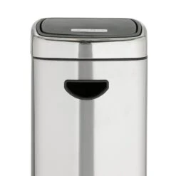 Habitat 30 Litre Square Touch Top Bin - Silver -Habitat Store 9212569 R Z004A