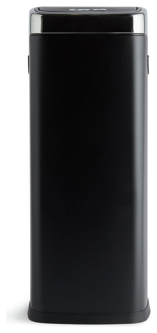 Habitat 30 Liter Square Touch Top - Black 1 Habitat 30 Liter Square Touch Top - Black