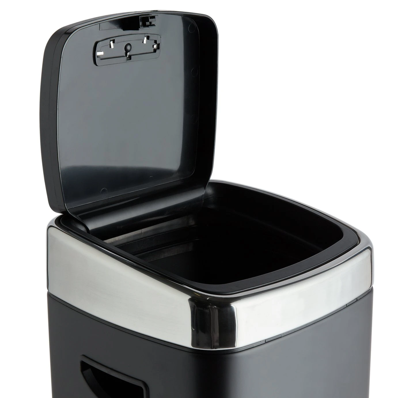 Habitat 30 Liter Square Touch Top - Black 4 Habitat 30 Liter Square Touch Top - Black - Image 4