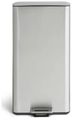 Habitat 30 Litre Modern Rectangular Bin - Silver