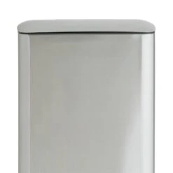 Habitat 30 Litre Modern Rectangular Bin - Silver -Habitat Store 9212693 R Z004A