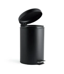Habitat 12 Litre Domed Pedal Bin - Black 7 Habitat 12 Litre Domed Pedal Bin - Black -Habitat Store 9212772 R Z002A