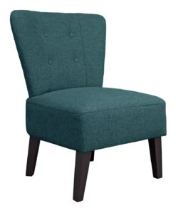 Habitat Delilah Fabric Cocktail Chair - Teal -Habitat Store 9213135 R Z004A
