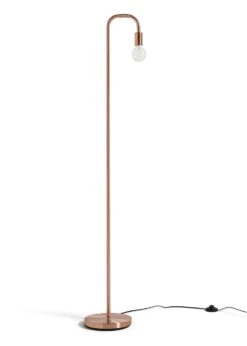 Habitat Rayner Floor Lamp - Rose Gold 12 Habitat Rayner Floor Lamp - Rose Gold -Habitat Store 9222061 R Z002A