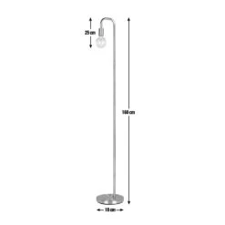Habitat Rayner Floor Lamp - Rose Gold 18 Habitat Rayner Floor Lamp - Rose Gold -Habitat Store 9222061 R Z020A