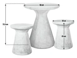 Habitat Milton 2 Seater Fibrestone Garden Bistro Set - Black 8 Habitat Milton 2 Seater Fibrestone Garden Bistro Set - Black -Habitat Store 9224430 R E001