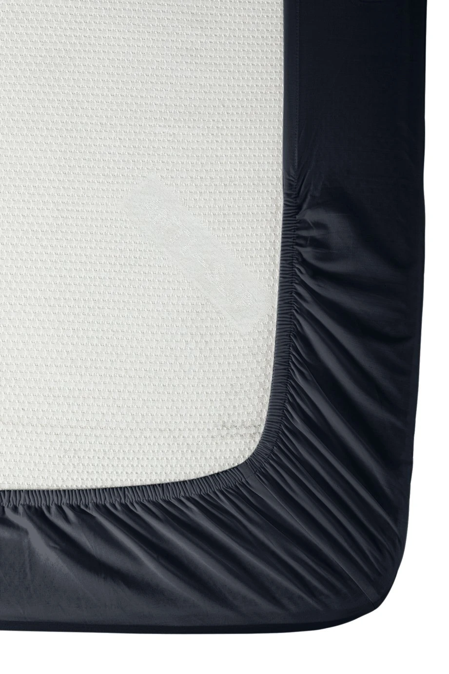 Habitat Pure Cotton 200TC Navy Deep Fitted Sheet - Single 2 Habitat Pure Cotton 200TC Navy Deep Fitted Sheet - Single - Image 2