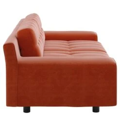 Habitat Hendricks Velvet 3 Seater Sofa - Orange -Habitat Store 9299166 R Z004A