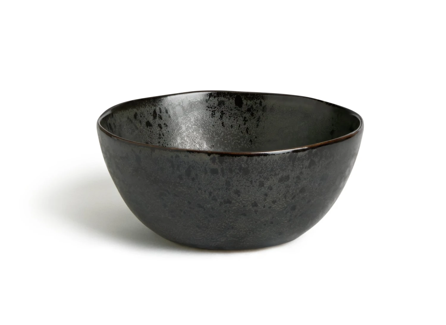 Habitat Preto 12 Piece Stoneware Dinner Set - Black 4 Habitat Preto 12 Piece Stoneware Dinner Set - Black - Image 4