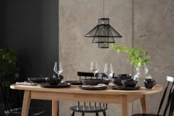 Habitat Preto 12 Piece Stoneware Dinner Set - Black 17 Habitat Preto 12 Piece Stoneware Dinner Set - Black -Habitat Store 9310708 R Z004C