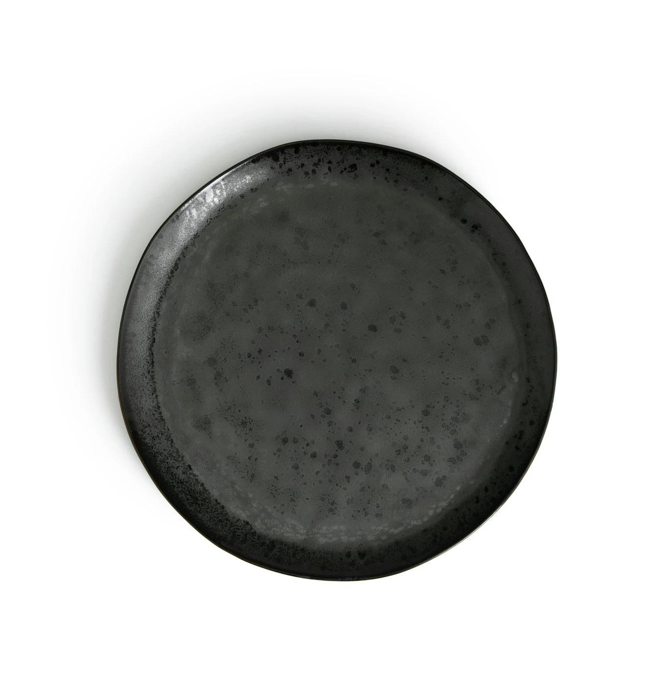Habitat Preto Stoneware Serving Platter - Black 4 Habitat Preto Stoneware Serving Platter - Black - Image 4