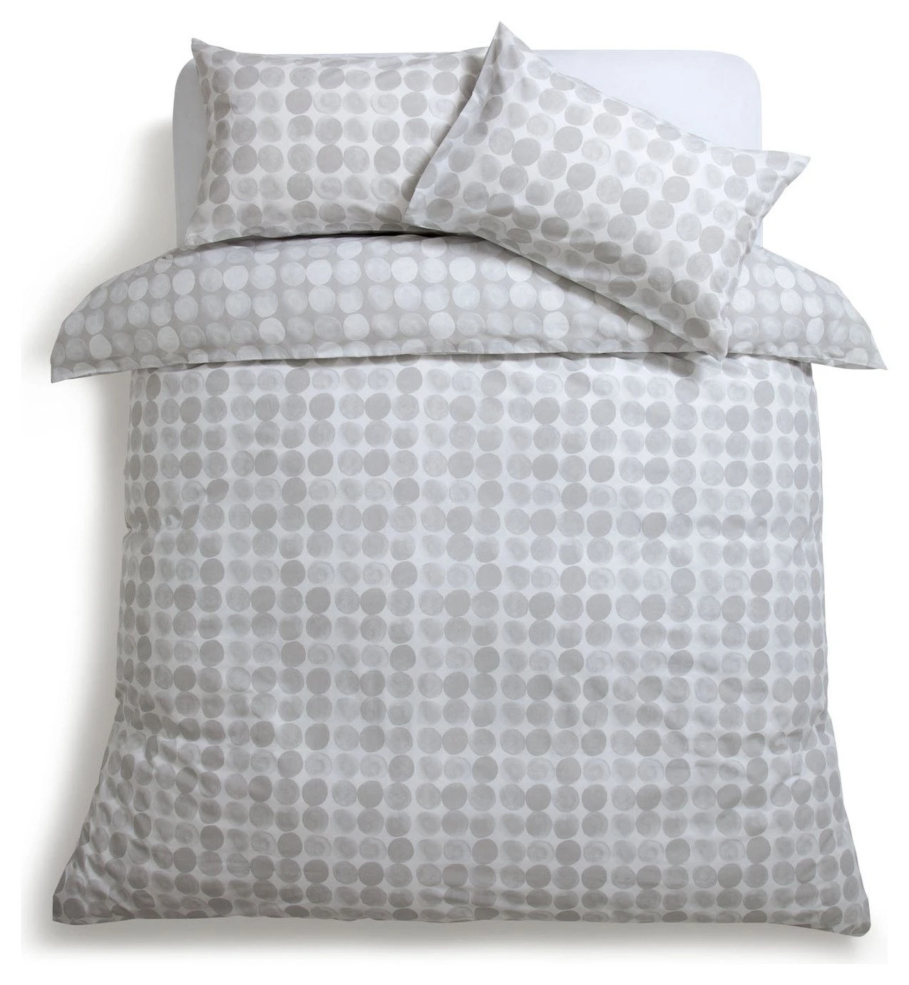 Habitat Spot Print Grey Bedding Set - Single 3 Habitat Spot Print Grey Bedding Set - Single - Image 3