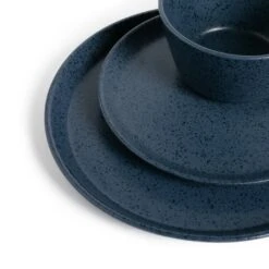 Habitat Addison 12 Piece Stoneware Dinner Set - Blue 12 Habitat Addison 12 Piece Stoneware Dinner Set - Blue -Habitat Store 9311446 R Z005A
