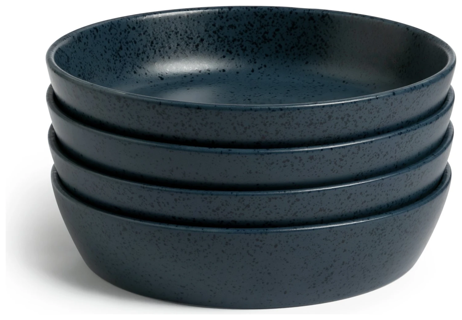 Habitat Addison 4 Piece Stoneware Pasta Bowls - Blue 1 Habitat Addison 4 Piece Stoneware Pasta Bowls - Blue