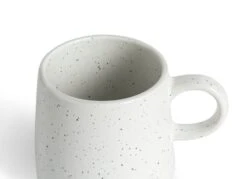 Habitat Addison Set Of 4 Speckled Mugs - White 7 Habitat Addison Set Of 4 Speckled Mugs - White -Habitat Store 9311594 R Z004A