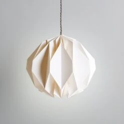 Habitat Kura Origami 36cm Paper Shade - White -Habitat Store 9332487 R Z002C