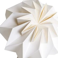 Habitat Kura Origami 36cm Paper Shade - White -Habitat Store 9332487 R Z003A