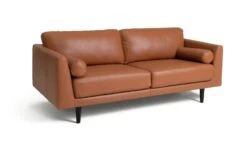 Habitat Jackson Leather 3 Seater Sofa - Tan 15 Habitat Jackson Leather 3 Seater Sofa - Tan -Habitat Store 9335147 R Z002A