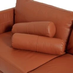 Habitat Jackson Leather 3 Seater Sofa - Tan 19 Habitat Jackson Leather 3 Seater Sofa - Tan -Habitat Store 9335147 R Z006A