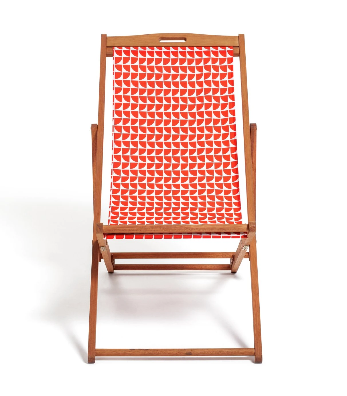 Habitat Folding Wooden Garden Deck Chair - White 5 Habitat Folding Wooden Garden Deck Chair - White - Image 5