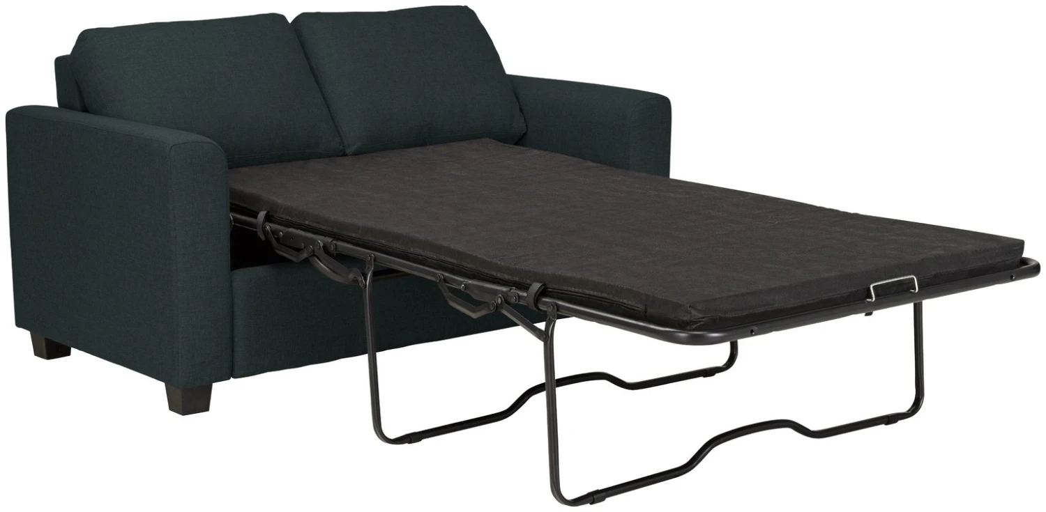 Habitat Apartment 2 Seater Fabric Sofa Bed - Charcoal 2 Habitat Apartment 2 Seater Fabric Sofa Bed - Charcoal - Image 2