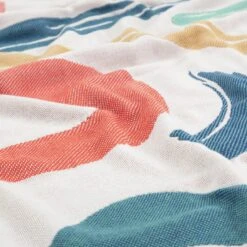 Habitat Studio Squiggle Cotton Throw - Multicoloured 9 Habitat Studio Squiggle Cotton Throw - Multicoloured -Habitat Store 9340541 R Z003A