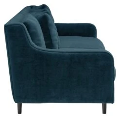 Habitat Swift Velvet 3 Seater Sofa - Blue -Habitat Store 9342769 R Z004A