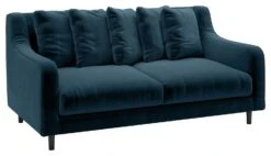 Habitat Swift Velvet 3 Seater Sofa - Blue -Habitat Store 9342769 R Z008A